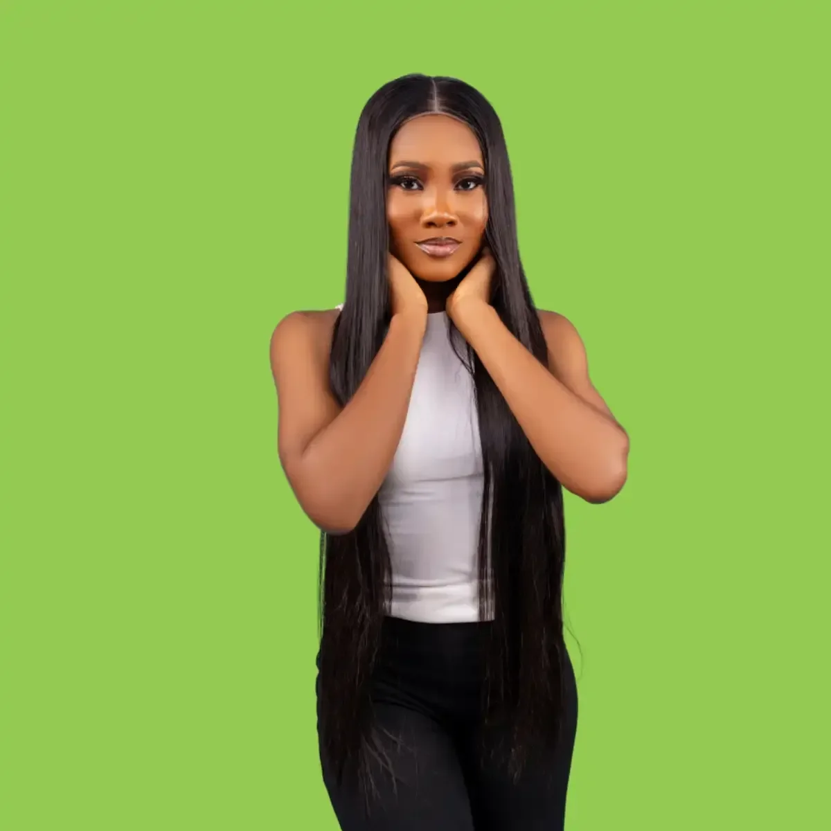 Milan Luxury Mirror Straight Remy Wig